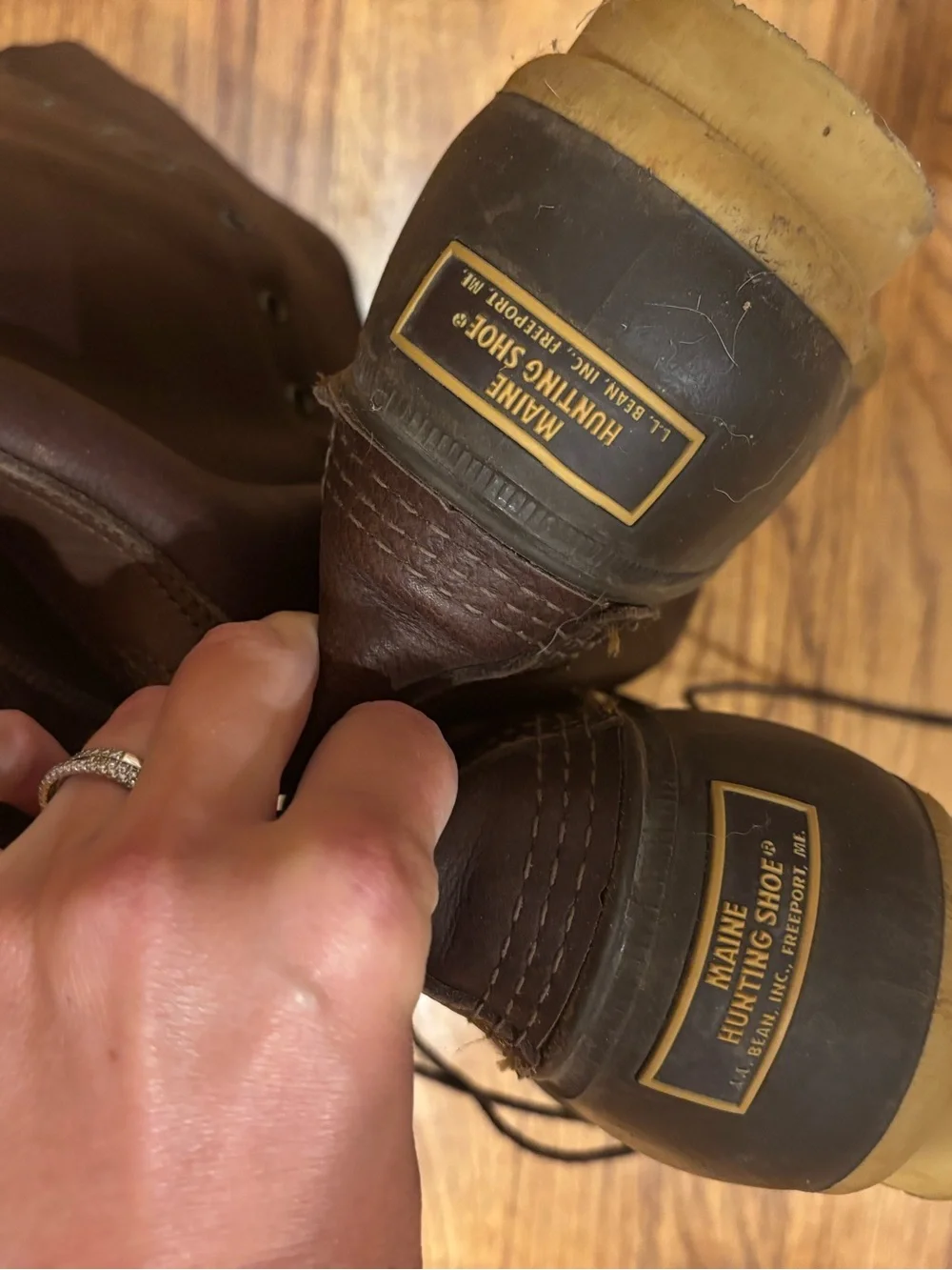 L.L. Bean Duck Boots men’s size 13